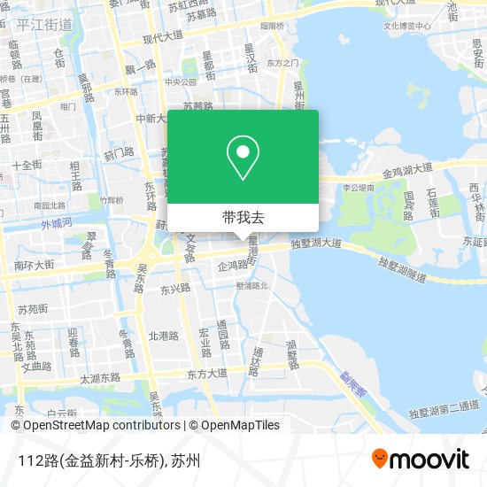 112路(金益新村-乐桥)地图