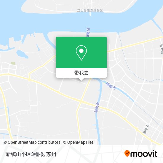 新镇山小区3幢楼地图
