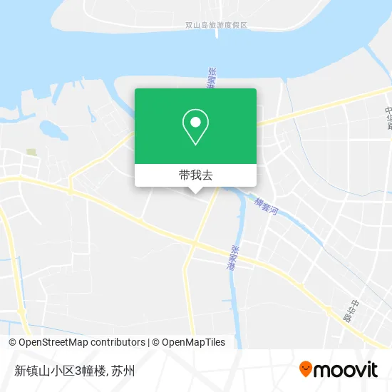 新镇山小区3幢楼地图