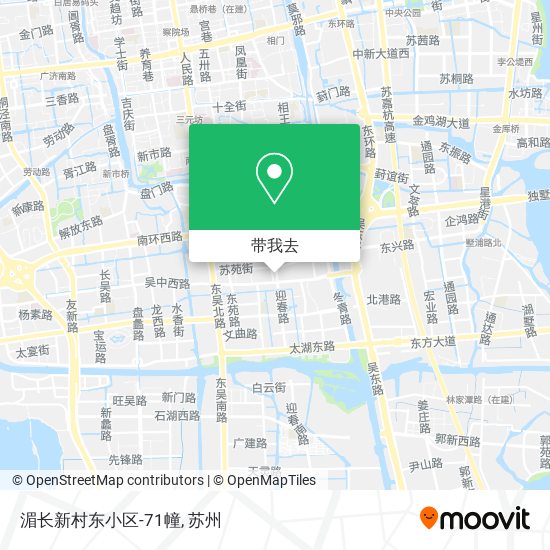 湄长新村东小区-71幢地图
