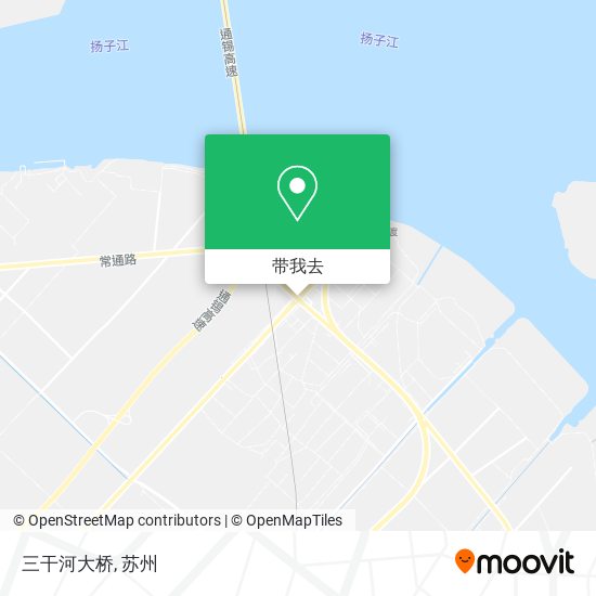 三干河大桥地图