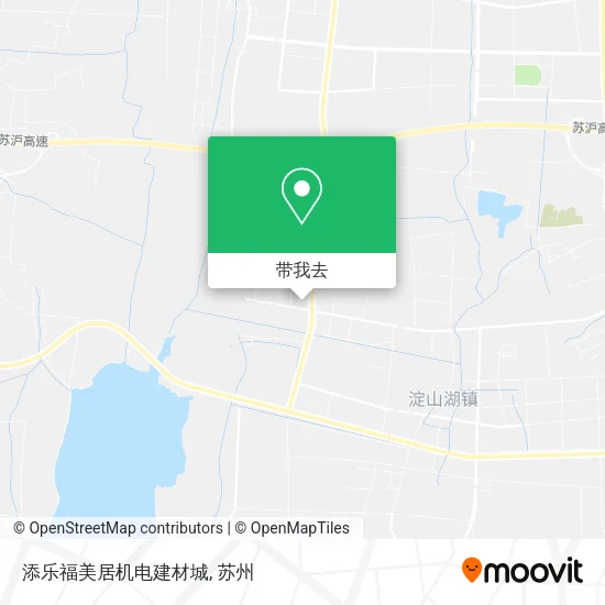 添乐福美居机电建材城地图
