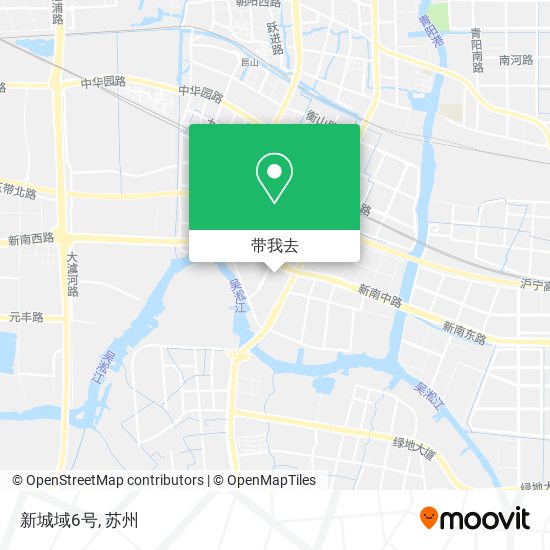 新城域6号地图