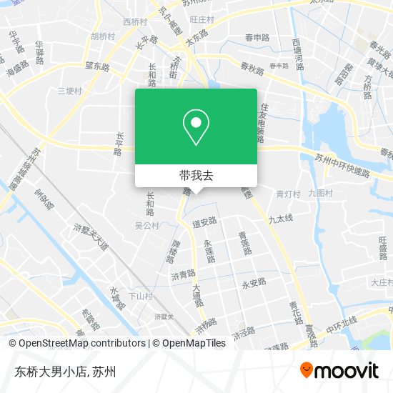 东桥大男小店地图