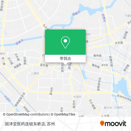 国泽堂医药连锁东桥店地图
