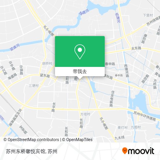 苏州东桥馨悦宾馆地图