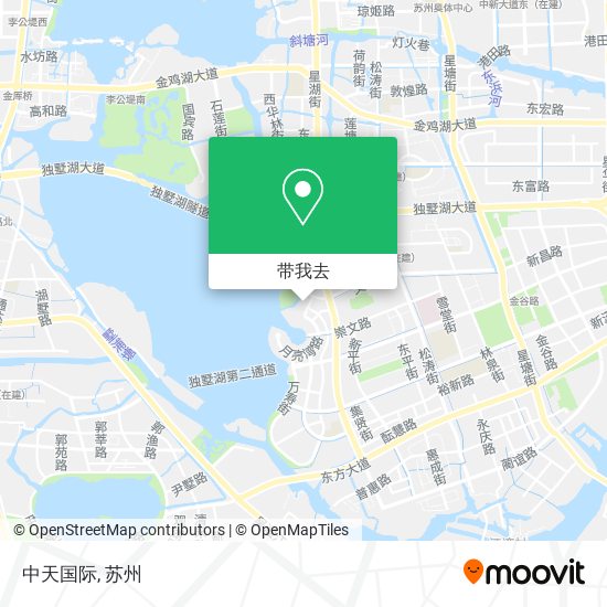 中天国际地图