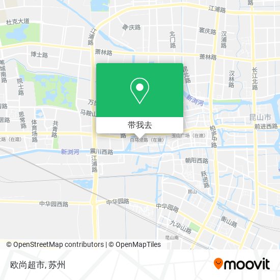 欧尚超市地图