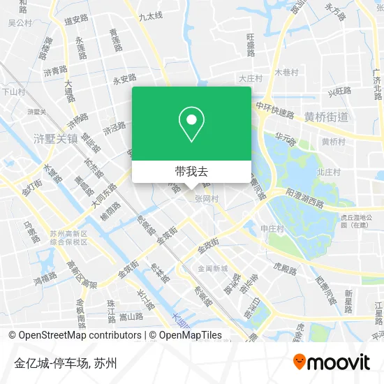 金亿城-停车场地图