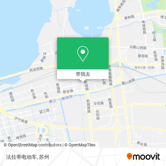 法拉蒂电动车地图