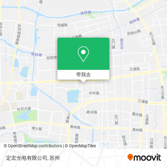 定宏光电有限公司地图