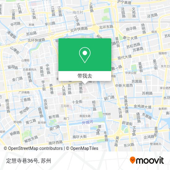 定慧寺巷36号地图