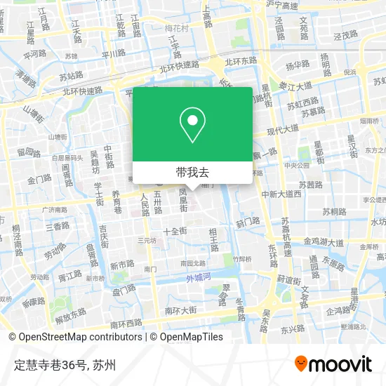 定慧寺巷36号地图