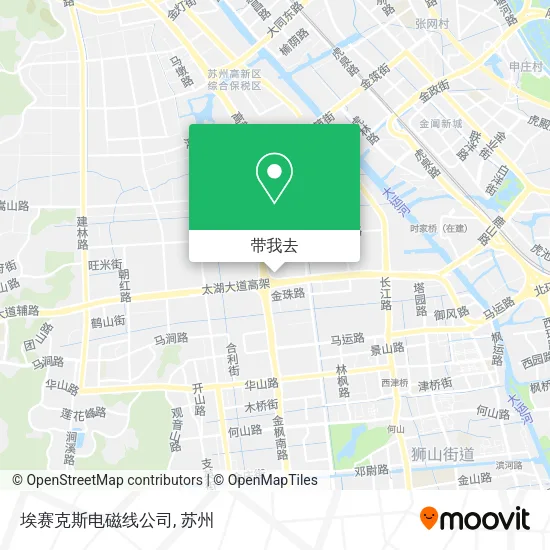 埃赛克斯电磁线公司地图