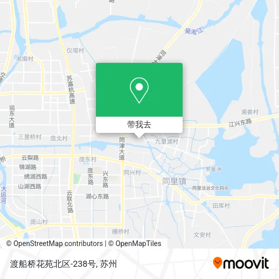 渡船桥花苑北区-238号地图