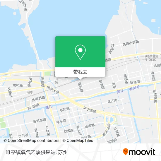 唯亭镇氧气乙炔供应站地图