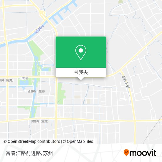 富春江路前进路地图