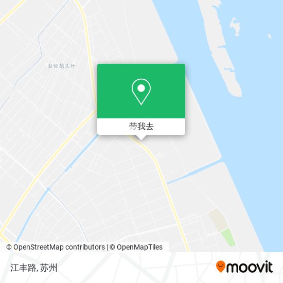 江丰路地图
