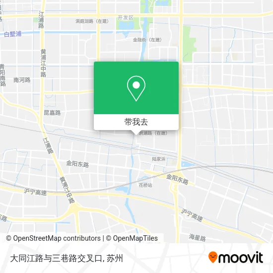 大同江路与三巷路交叉口地图
