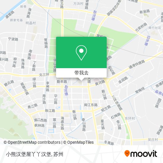 小熊汉堡屋丫丫汉堡地图