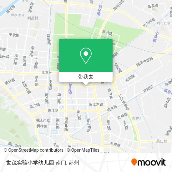 世茂实验小学幼儿园-南门地图