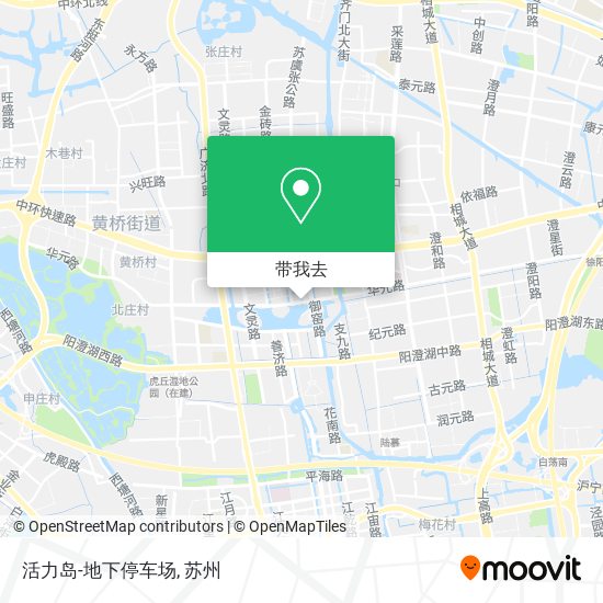 活力岛-地下停车场地图