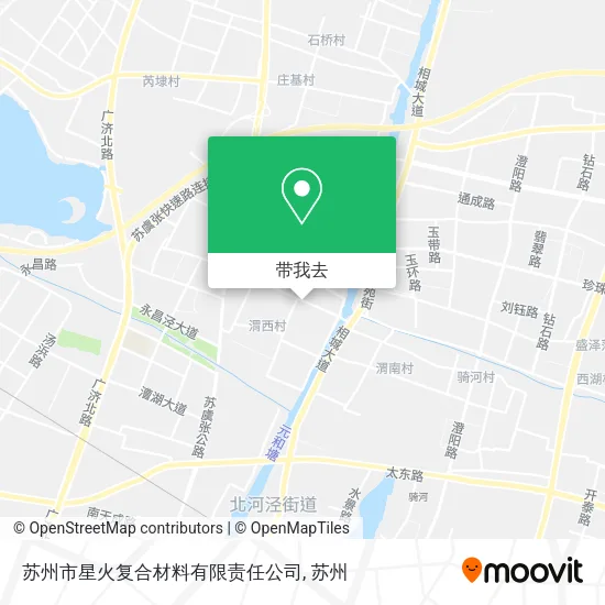 苏州市星火复合材料有限责任公司地图