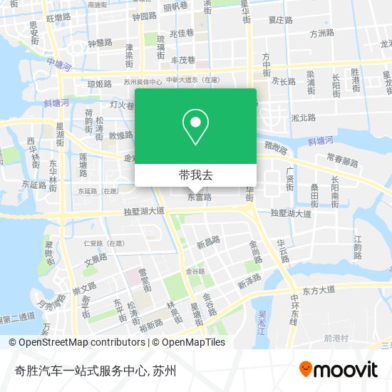 奇胜汽车一站式服务中心地图