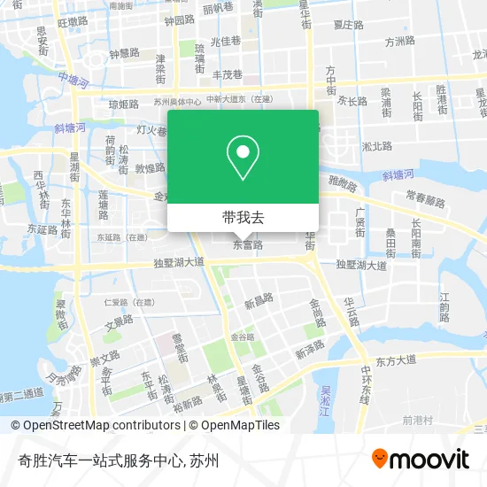 奇胜汽车一站式服务中心地图