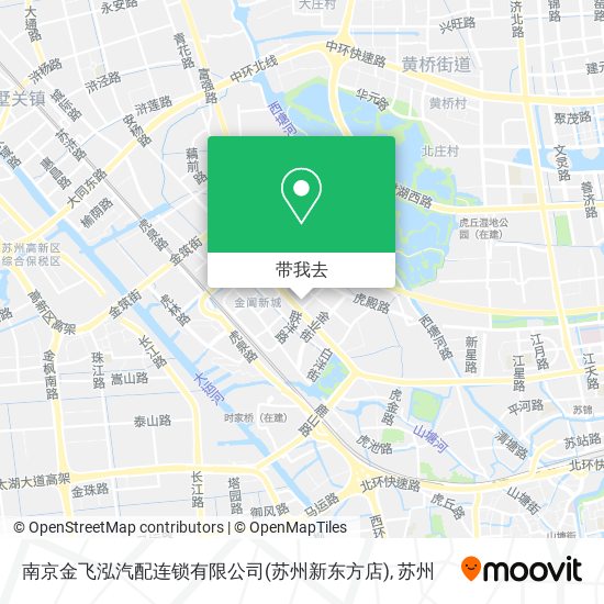 南京金飞泓汽配连锁有限公司(苏州新东方店)地图