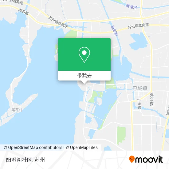 阳澄湖社区地图