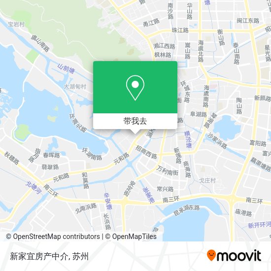 新家宜房产中介地图