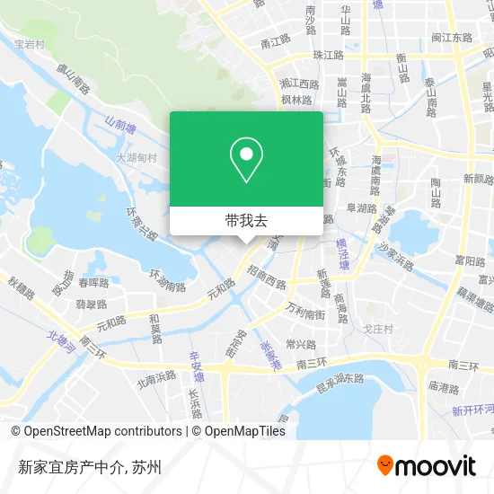 新家宜房产中介地图