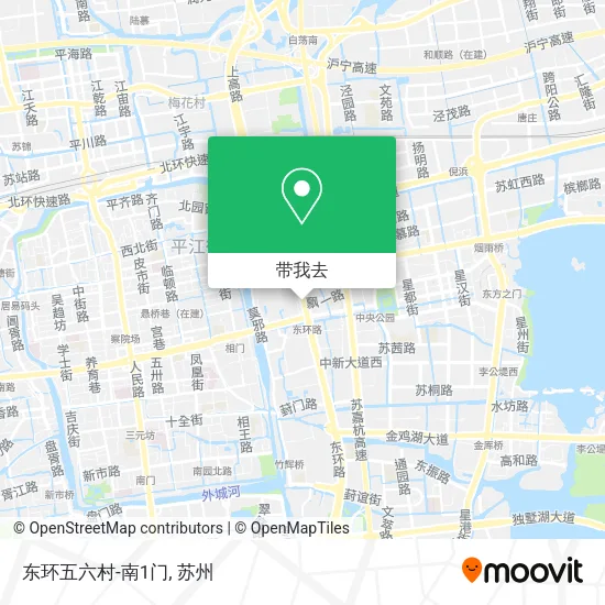东环五六村-南1门地图