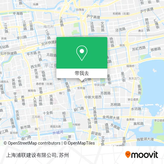 上海浦联建设有限公司地图
