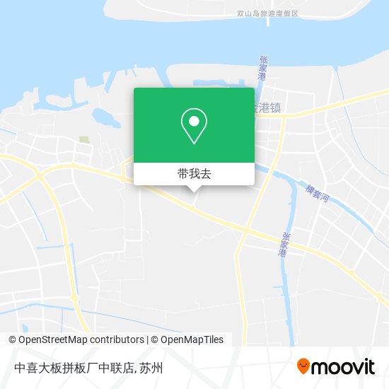 中喜大板拼板厂中联店地图