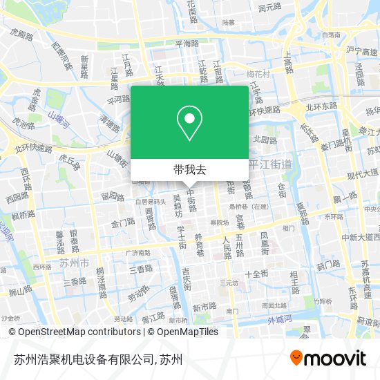 苏州浩聚机电设备有限公司地图