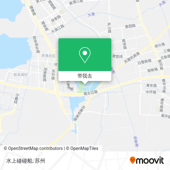 水上碰碰船地图