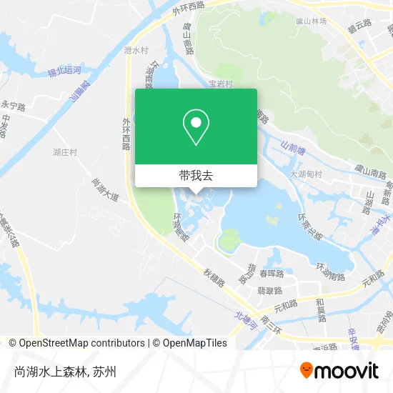 尚湖水上森林地图