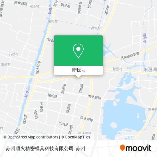 苏州顺火精密模具科技有限公司地图