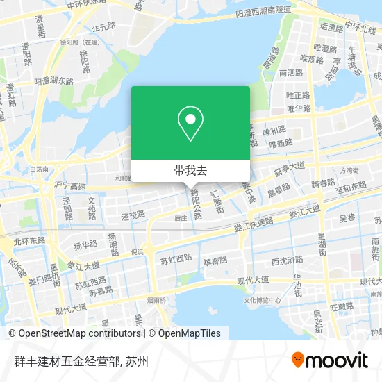 群丰建材五金经营部地图