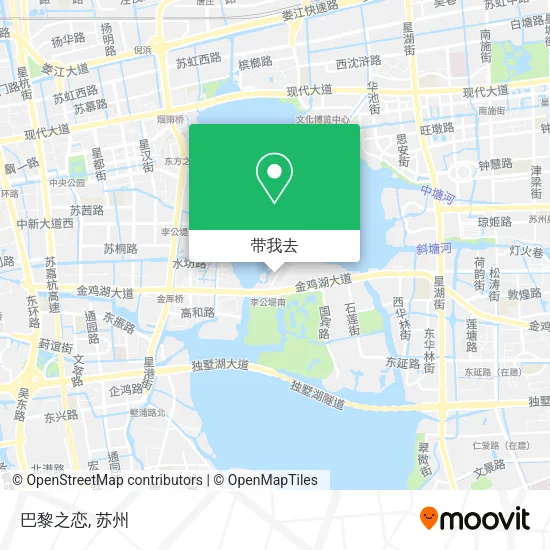 巴黎之恋地图