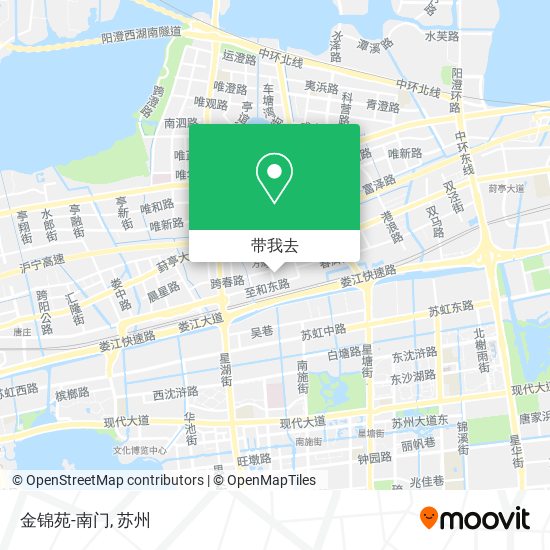 金锦苑-南门地图