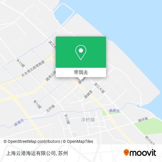上海云港海运有限公司地图