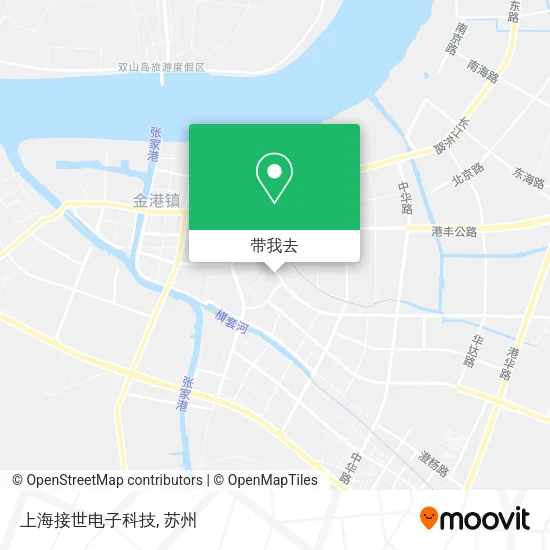 上海接世电子科技地图
