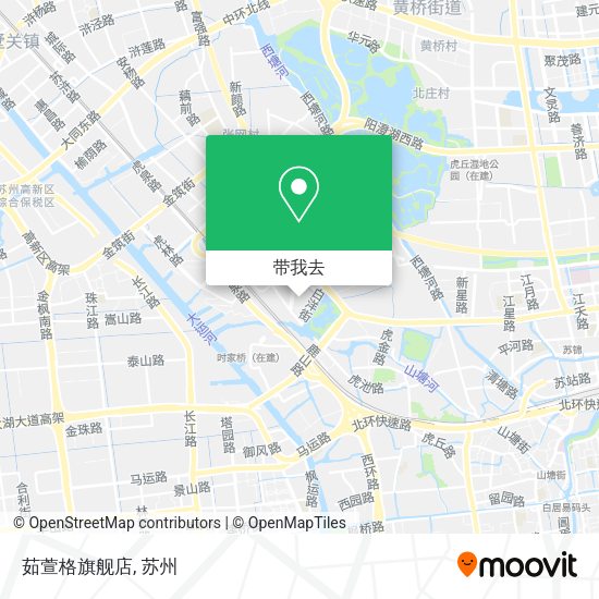 茹萱格旗舰店地图