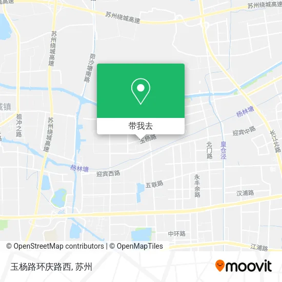 玉杨路环庆路西地图
