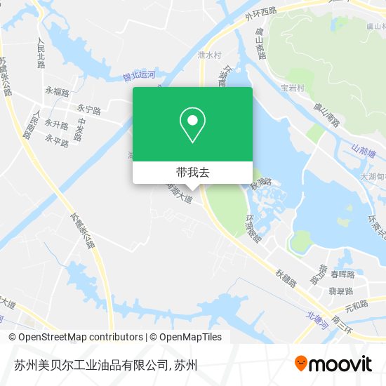 苏州美贝尔工业油品有限公司地图