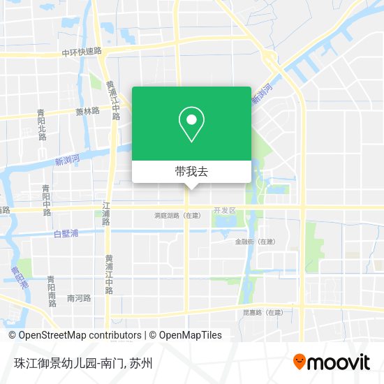 珠江御景幼儿园-南门地图