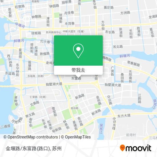 金堰路/东富路(路口)地图